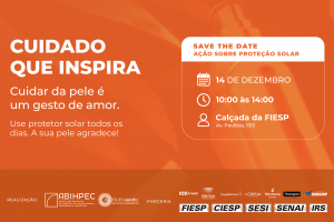 Câncer de pele: setor de Beleza e Cuidados Pessoais realiza ação preventiva com a população