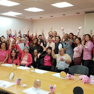 Ação de apoio ao Outubro Rosa do De Bem com Você