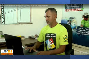 Programa “Dê a Mão para o Futuro” é destaque da Série Reciclar, no jornal JMTV (TV Globo de São Luís)
